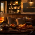 Le Mademoiselle bar restaurant café Paris 11 : terrasse golden hour