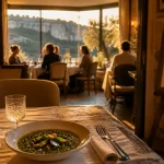 xavier mathieu chef : table provençale étoilée à Joucas, soupe au pistou