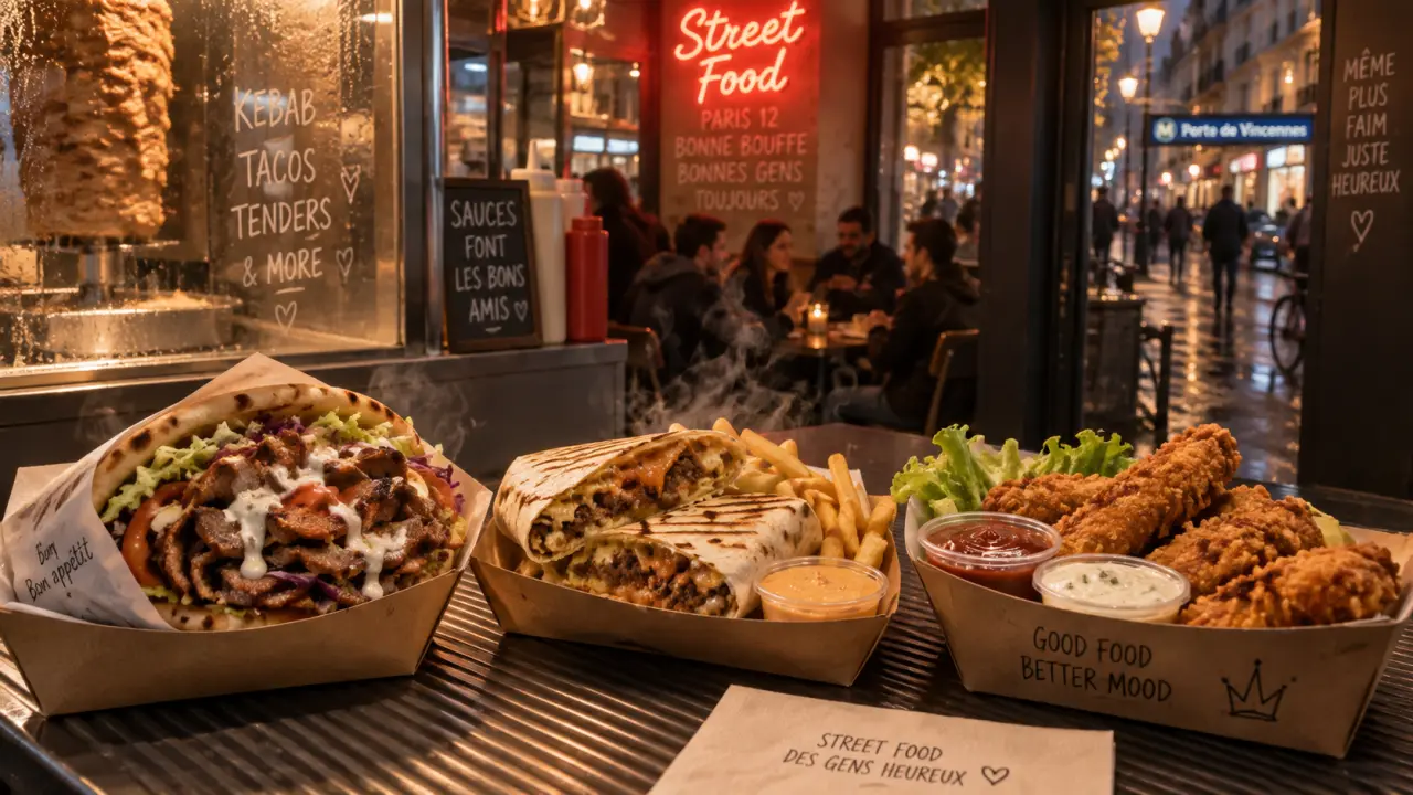Fantastyk street food paris 12 : kebab, tacos et tenders fumants