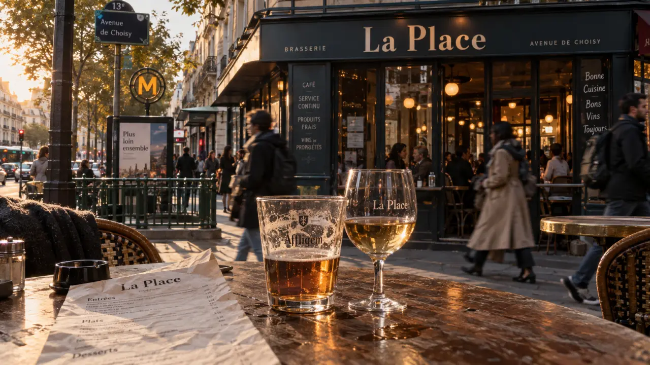 La Place restaurant brasserie Paris 13 sur l’avenue de Choisy