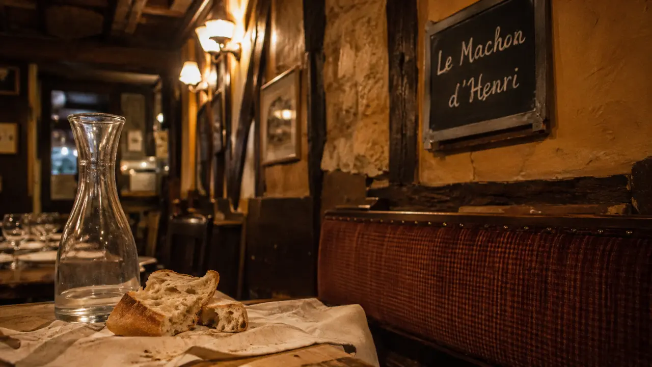 Le machon restaurant paris : bistrot lyonnais rue Guisarde