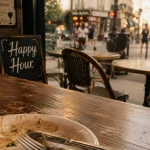 Le pelleport café bar Paris 20 : terrasse près du métro Pelleport, “Happy Hour”