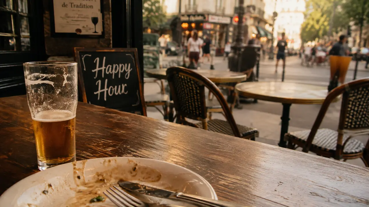 Le pelleport café bar Paris 20 : terrasse près du métro Pelleport, “Happy Hour”