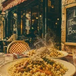 Le tourne bouchon à Paris : couscous fumant en salle