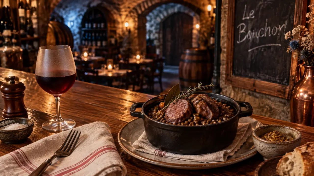 Bistrot le bouchon : comptoir et cocotte chaude au bistrot