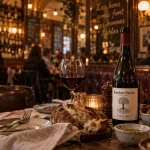 Bouchon Racine : table de bistrot français au-dessus d’un pub