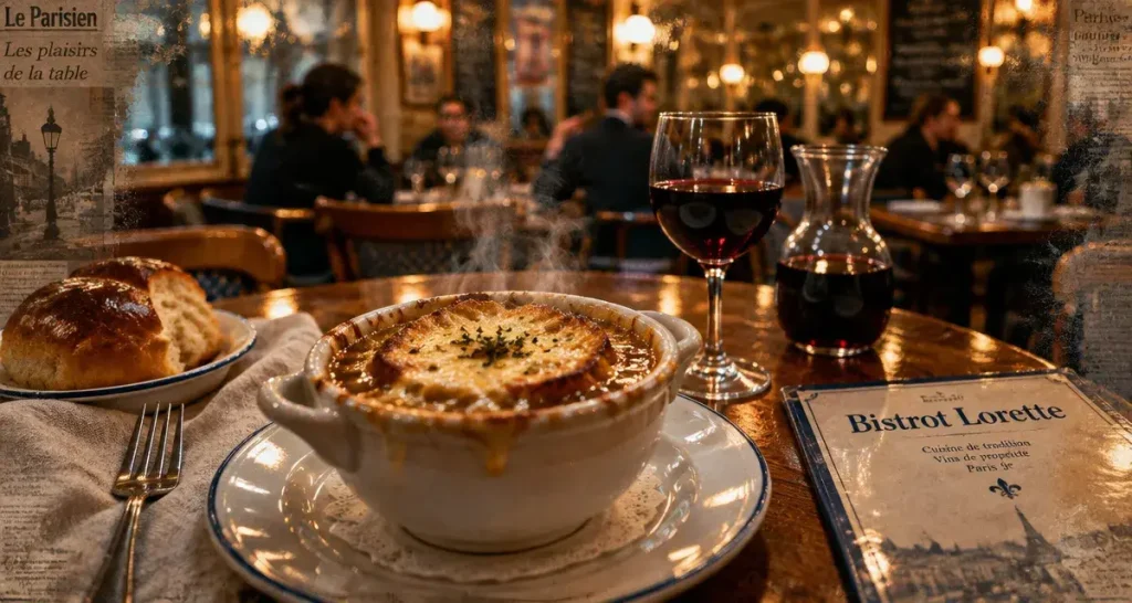 Lorette et les Garçons, un bistrot du 9e pour les classiques français et les vins au verre
